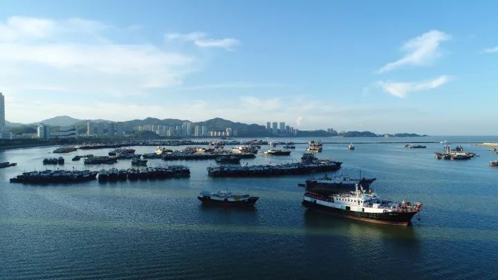 广东省珠海市渔港，海洋的馈赠与渔港的繁荣